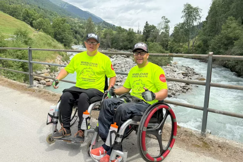 Wheelchair Adventurer Ben Spencer Conquers the Alps Against All Odds