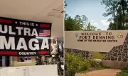 Army Sergeant Investigated After Soldiers Ordered to Do Push-Ups in Front of MAGA Banner