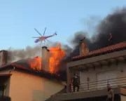 Athens Suburb Engulfed by Wildfire as Residents Urged to Flee