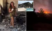 British Family's Terrifying Escape: Fleeing Cyprus Wildfire with Seconds to Spare