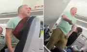 Chaos on American Airlines Flight as Passenger Erupts in Mid-Air Meltdown