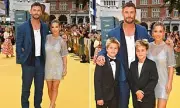 Chris Hemsworth and Elsa Pataky Reunite at 'Limitless' Premiere in London After Weeks Apart
