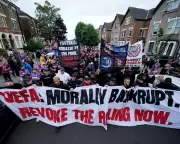 Crystal Palace Fans March in Protest Over Europa League Demotion: 'It's Not Fair!'