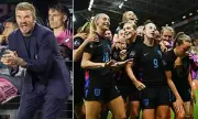 David Beckham Cheers on Lionesses in Thrilling Euros Final Against Spain
