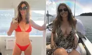 Elizabeth Hurley, 60, Stuns in Red Bikini as She Soaks Up the Sun in Monaco