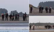 French Police Caught on Camera Watching as Migrants Prepare to Cross Channel to Britain