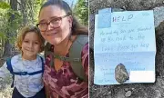 Heroic Handwritten Note Saves Mother and Son from Deadly California Forest Fire