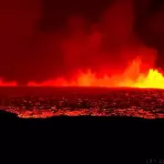 Iceland's Sundhnúkur Volcano Erupts: Spectacular Lava Flows and Evacuations Underway