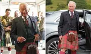 King Charles Dons Tartan in Style During Royal Visit to Caithness