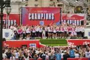 Leah Williamson Leads London Bus Parade Celebrating England Lionesses' Euro 2025 Triumph