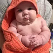 Meet the Super-Sized Baby: Mum Shocked as Four-Month-Old Weighs a Whopping 2st 5lbs!