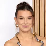 Millie Bobby Brown Stuns in Floral Mini Dress at London Premiere of 'Damsel'