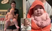 Mum Defends Her 'Giant Baby' Weighing 22lb at Just Four Months Old