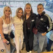 Oasis Stars Liam and Noel Gallagher Reunite to Cheer on England Lionesses in Style