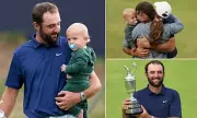 Open Champion Scottie Scheffler Shares Heartwarming Moment as One-Year-Old Son Swings Golf Club in Family Celebration
