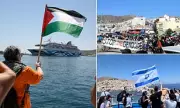 Pro-Palestine Activists Storm Greek Ship Bound for Israel in Dramatic Port Protest