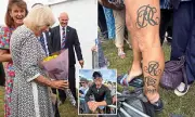 Queen Camilla's Hilarious Reaction to Fan's Royal-Themed Tattoo Goes Viral