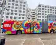 San Francisco's Public Transport Gets a Groovy Makeover with Grateful Dead-Themed Buses and Trains