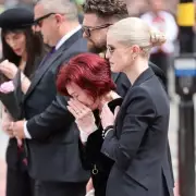 Sharon Osbourne in Tears as She Arrives at LA Court Amid Legal Battle