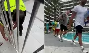 Shocking Footage: Hotel Worker Trampled in Tenerife Sun-Bed Stampede as Tourists Fight for Poolside Spots
