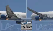 Shocking Moment: Delta Airlines Boeing Catches Fire Mid-Flight Over Los Angeles