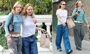 Stella McCartney and Daughter Bailey Twin in Chic Outfits During Rare Public Appearance