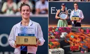 Tennis Trophy Shipped in a Container: French Teen Lois Boisson's Unusual Hamburg Open Prize