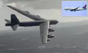 US Air Force B-52 Bomber Forced to Swerve Mid-Air Near Minot, North Dakota – Dramatic Incident Revealed
