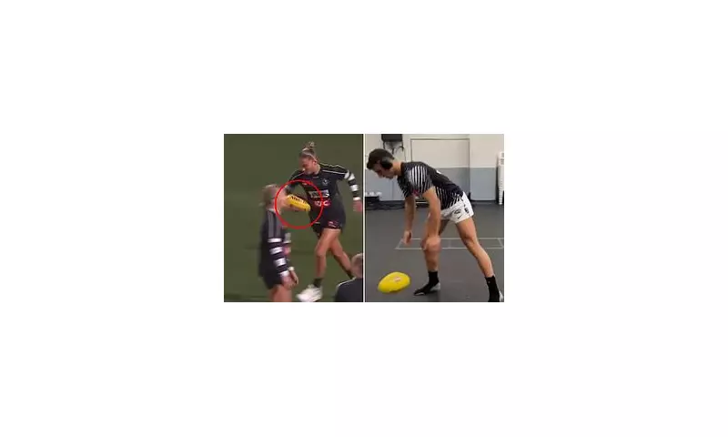 AFLW Star Ash Centra's Bounce Trick Leaves Men in Awe – Can You Match Her Skills?