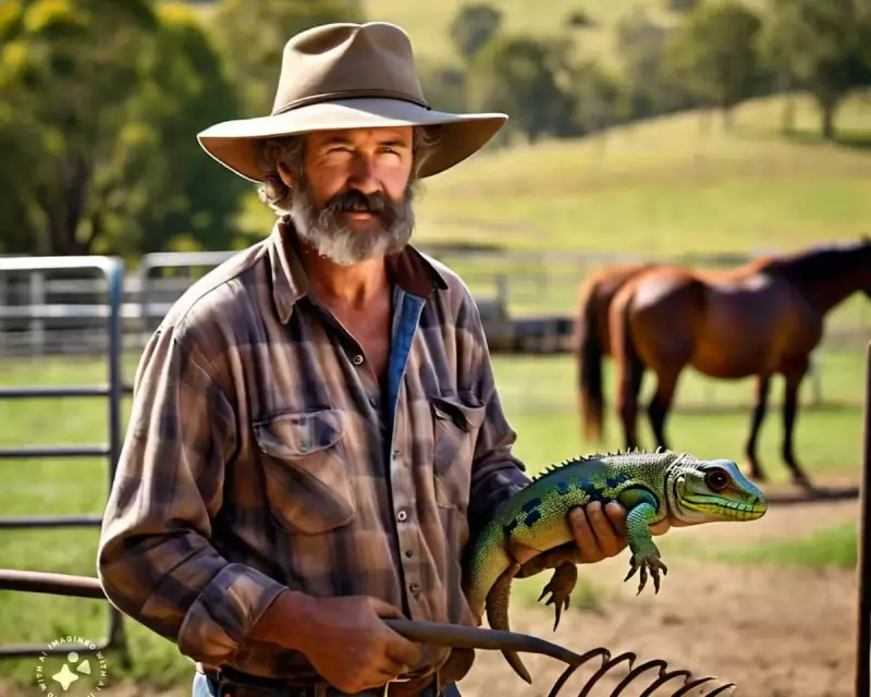 AI's Surprising Vision of a 'Typical Australian Dad': White with an Iguana