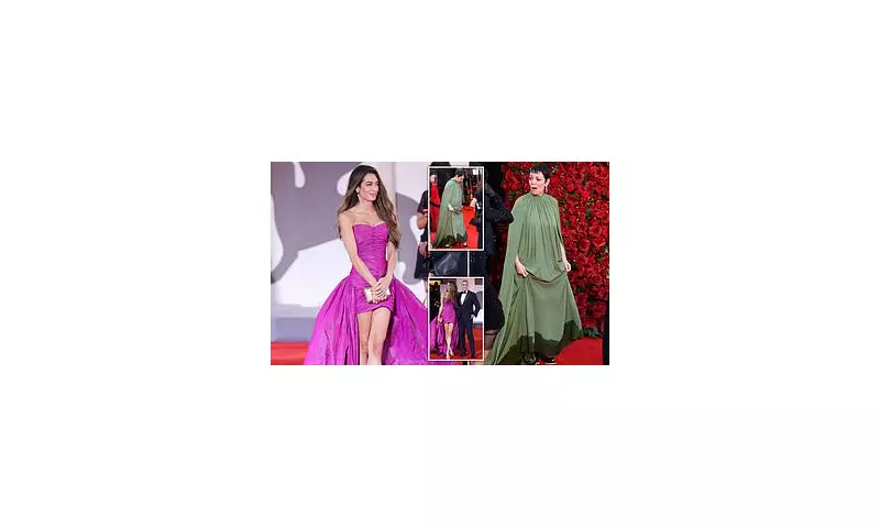 Amal Clooney & Olivia Colman's Rain-Soaked Venice Glamour: Drenched Gowns & Unbreakable Style at Film Festival