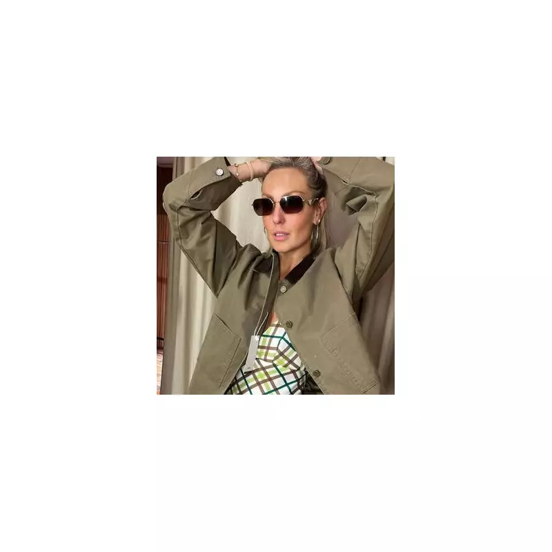 Amy Dowden's Stunning Barn Jacket Look Steals the Show | Fashion Inspiration