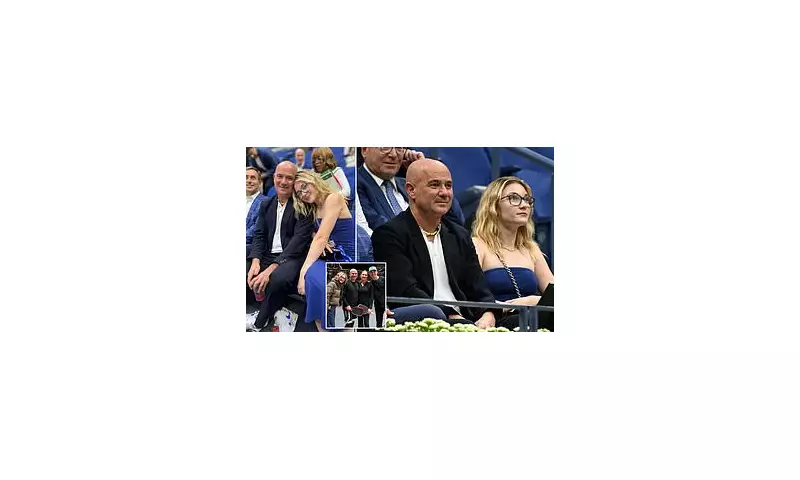 Andre Agassi and Steffi Graf's Daughter Jaz Makes Rare US Open Appearance | Daily Mail