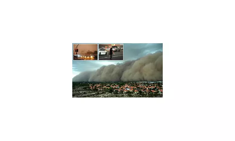 Arizona Monsoon Fury: Phoenix Engulfed by Colossal 1,000-Foot Dust Storm Wall