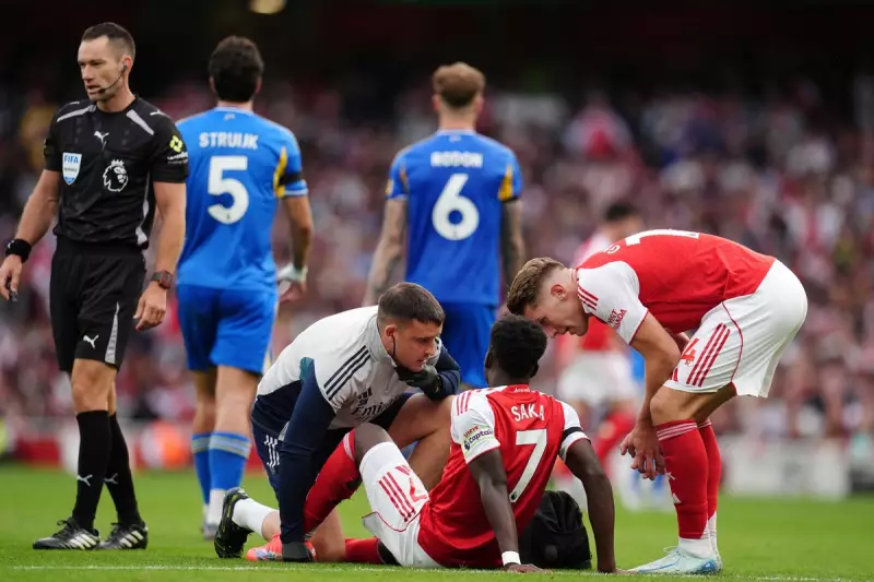 Arsenal Injury Blow: Bukayo Saka's Hamstring Scare Puts England and Gunners on Red Alert