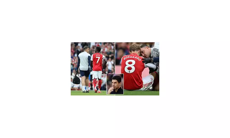 Arsenal Injury Crisis Deepens: Saka and Ødegaard Major Doubts for Tottenham Clash