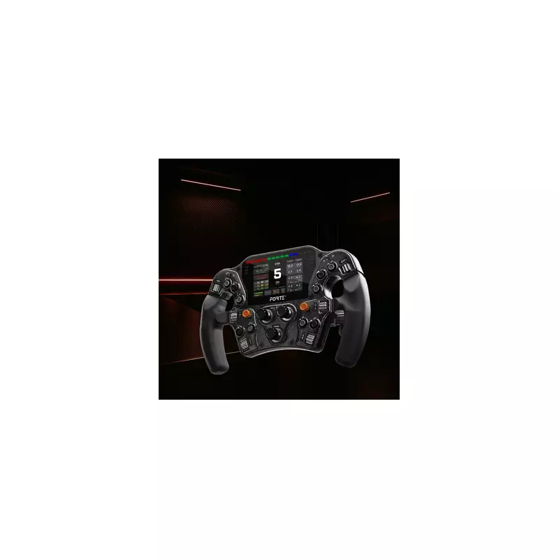 Asetek Forte Formula Pro: The Ultimate Gaming Steering Wheel for Sim Racing Enthusiasts