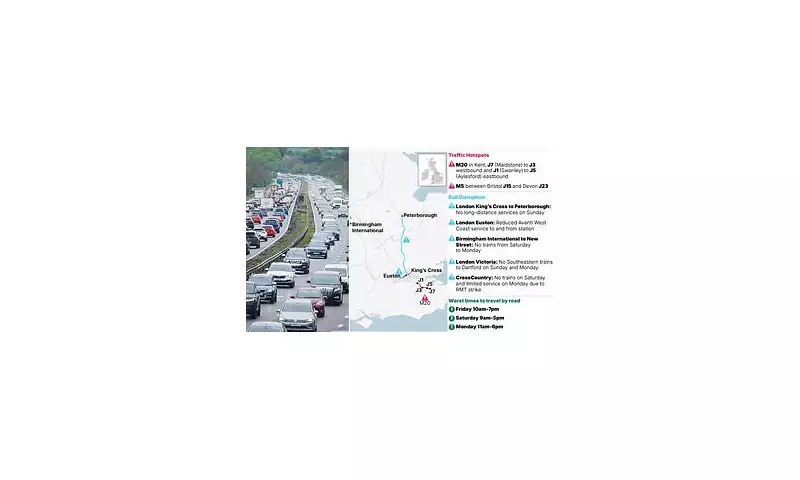 Bank Holiday Travel Chaos: Motorway Gridlock and Rail Strikes Spark Getaway Nightmare