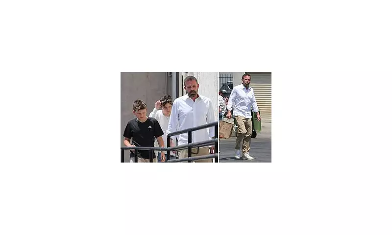 Ben Affleck Spotted on Dad Duty in Santa Monica: A Rare Glimpse into His Family Life