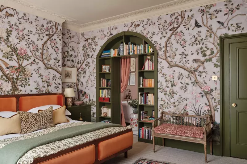 Bold & Beautiful: The Rise of Maximalist 'Pattern Drenching' in Interior Design