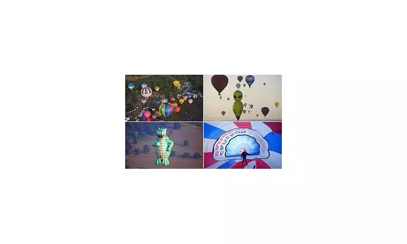 Bristol's Skies Turn Spectacular: Dinosaurs, Aliens, and Cows Take Flight at Annual Balloon Fiesta