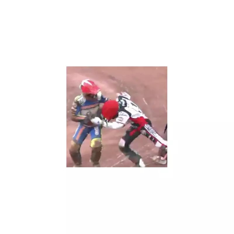 British Speedway Erupts: Shocking Brawl Between Riders Wright and Allen Halts Championship