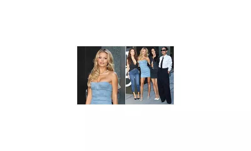 Brooks Nader Stuns in Denim Mini Dress on GMA | Sisters Launch 'Love Thy Nader'