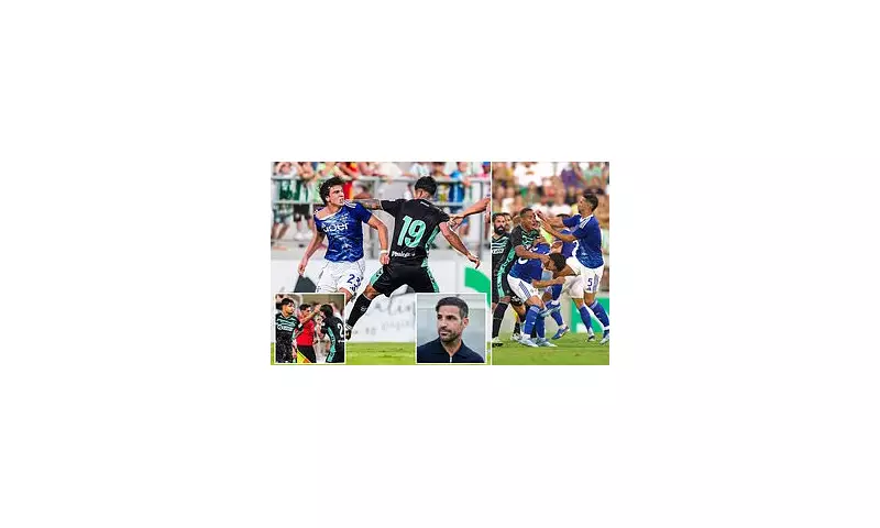 Cesc Fabregas Involved in Touchline Brawl as Como Clash with Real Betis in Fiery Friendly