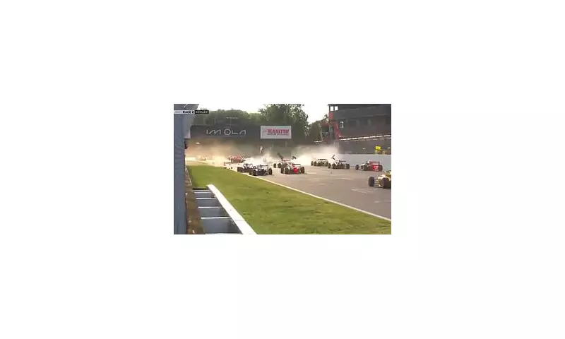Chaos at Imola: 15-Car Pileup in Dramatic Formula 4 Crash