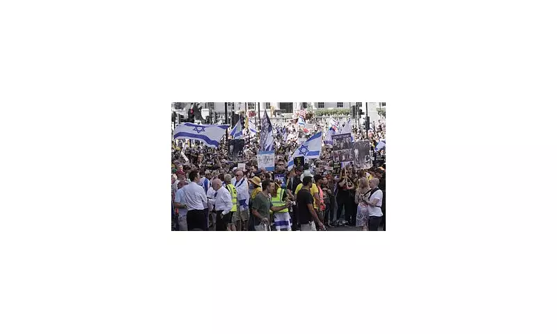 Clashes Erupt at London Rally Demanding Release of Israeli Hostages as Counter-Protesters Intervene