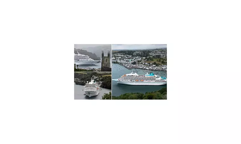 Cornish Locals Fume as Massive Cruise Ships Overwhelm Quaint Harbour Town