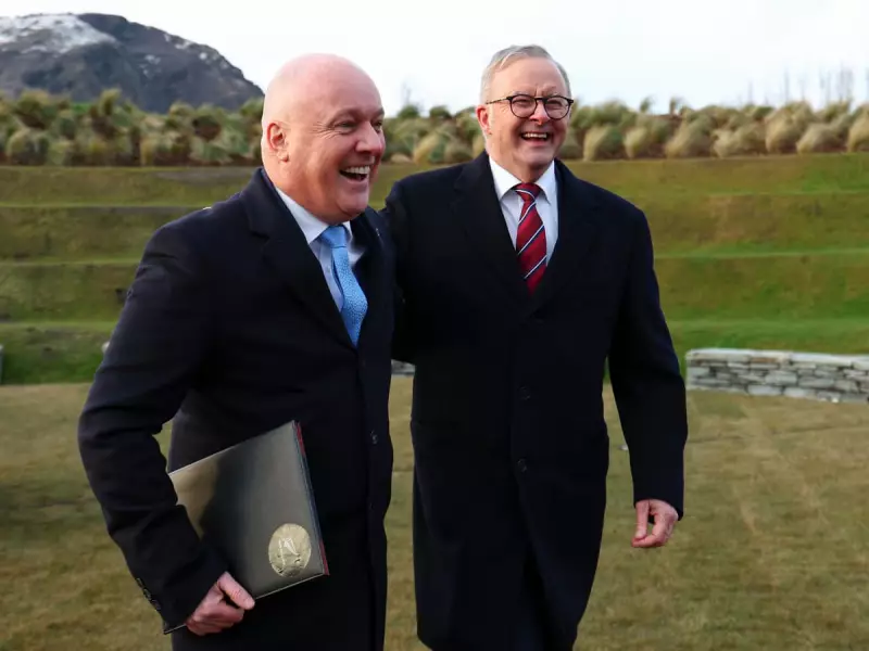 Cuddles, Cuppas, and Chemistry: Albanese and Luxon Bridge Divides Amid Global Crises