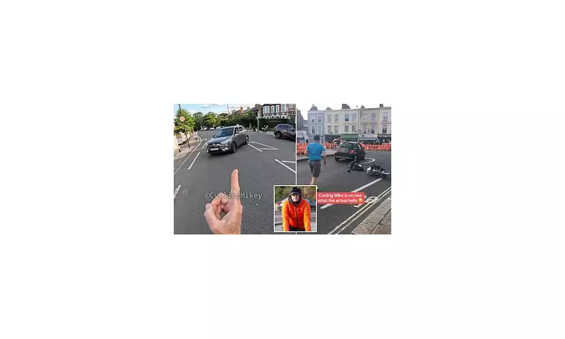 Cycling Mikey Confronts Driver Again at Scene of Viral Bike Push Incident