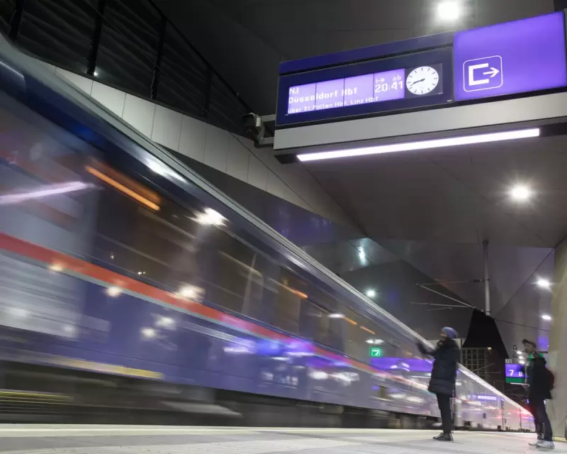 Daring Survival: Man Clings to High-Speed Austrian Train After Stepping Off for a Smoke